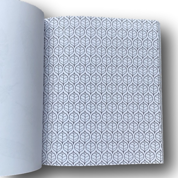 Stress Less Adult Coloring Book - Peaceful Patterns - Brand New - Picture 6 of 16